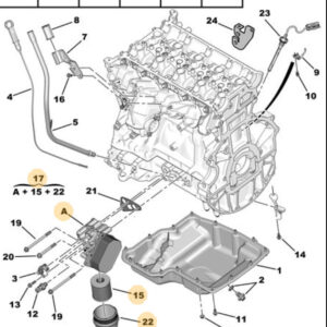 Citroen Relay Oil Cooler 