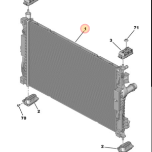 Citroen Dispatch 1.5 hdi Radiator 