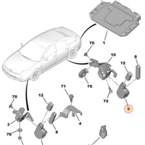 Citroen C6 2005-2012 Ride Hight Sensors
