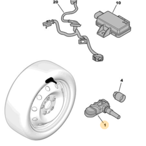 Citroen Relay Tyre pressure monitor 