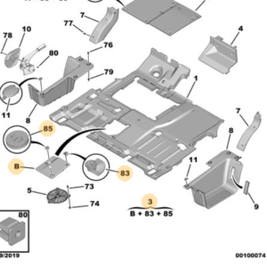 Citroen Relay Access Panel and fittings 