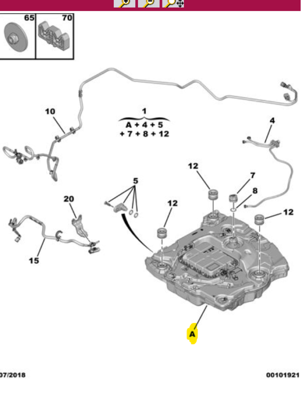 Citroen Ds3 Urea Tank Genuine Citroen Parts