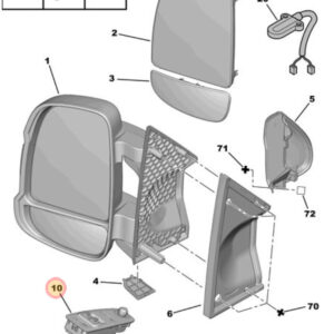 Citroen Relay Right Hand Side Window and Mirror Switch pack 